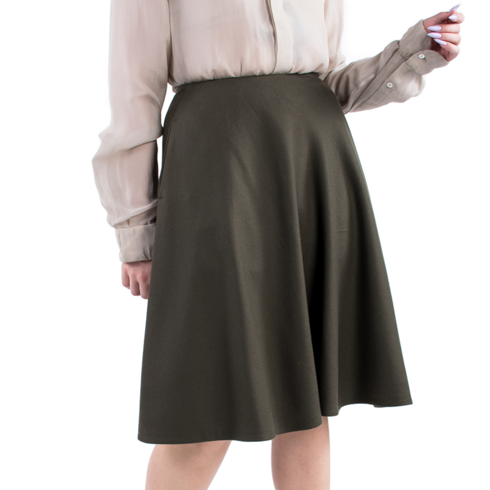 HAIDER ACKERMANN GREEN SKIRT | WOMENS SIZE 29